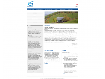 Határon Átnyúló Kezdeményezések Közép-európai Segítő Szolgálata weboldal készítés referencia