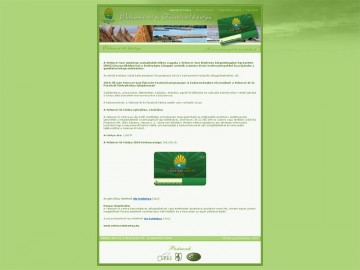 Velencei-tó és Fesztivál Kártya weboldal készítés referencia